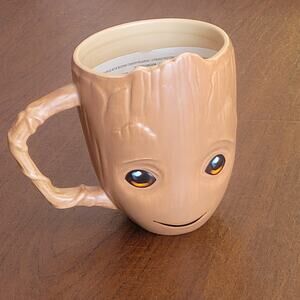 Disney Marvel Groot Figural Mug Guardians Of The Galaxy Ceramic Cup New with tag